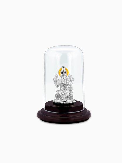 Silver Dhana Lakshmi Idol