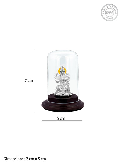 Silver Dhana Lakshmi Idol