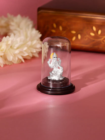 Silver Dhana Lakshmi Idol