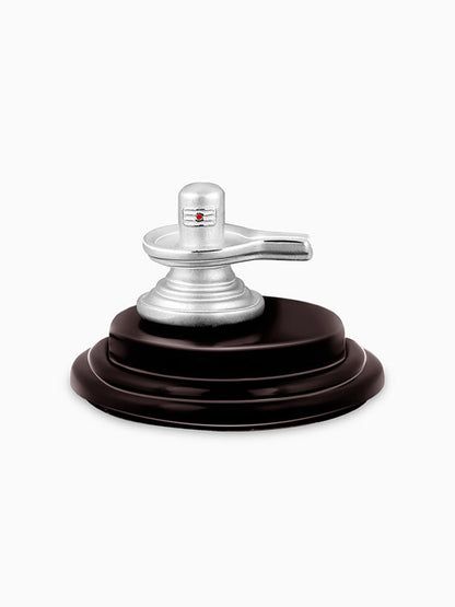 Silver Shiv Lingam Idol