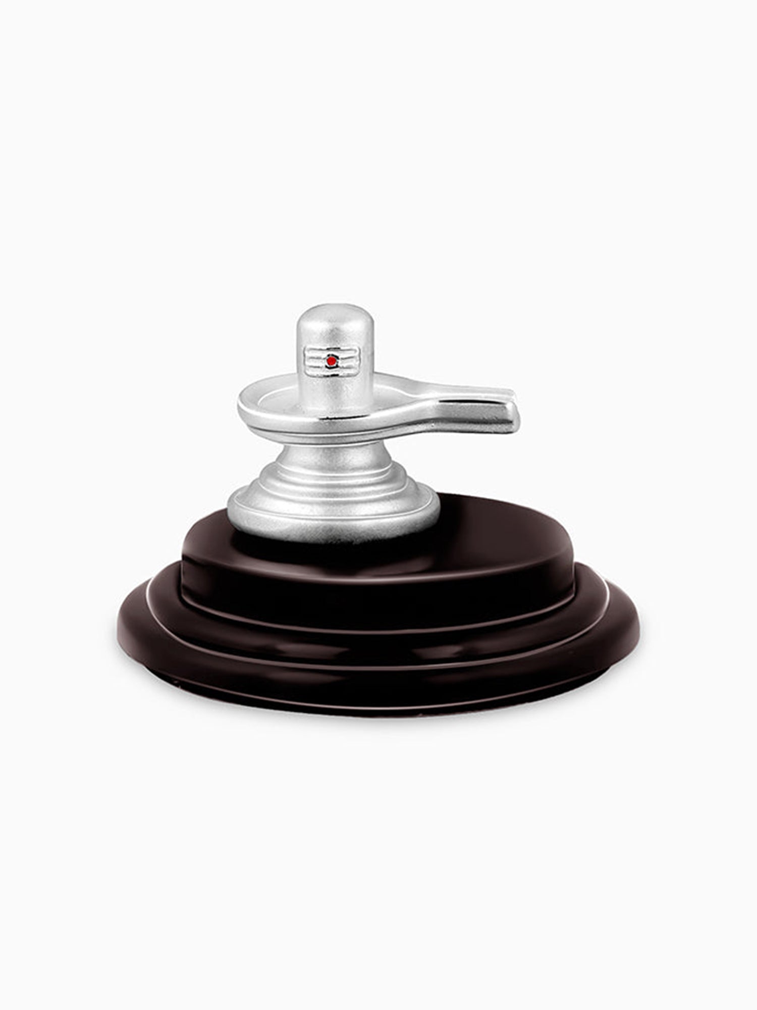 Silver Shiv Lingam Idol