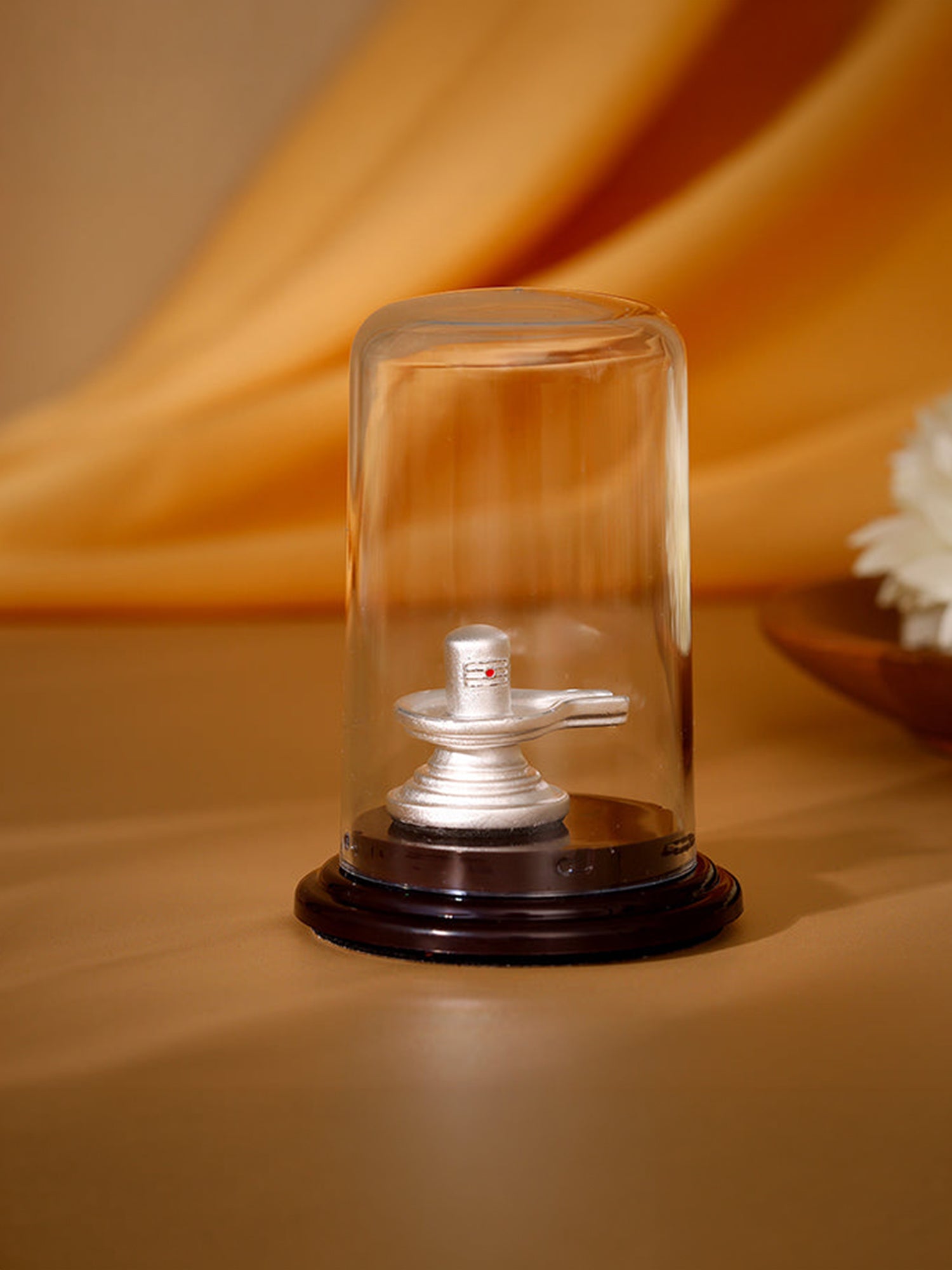 Silver Shiv Lingam Idol