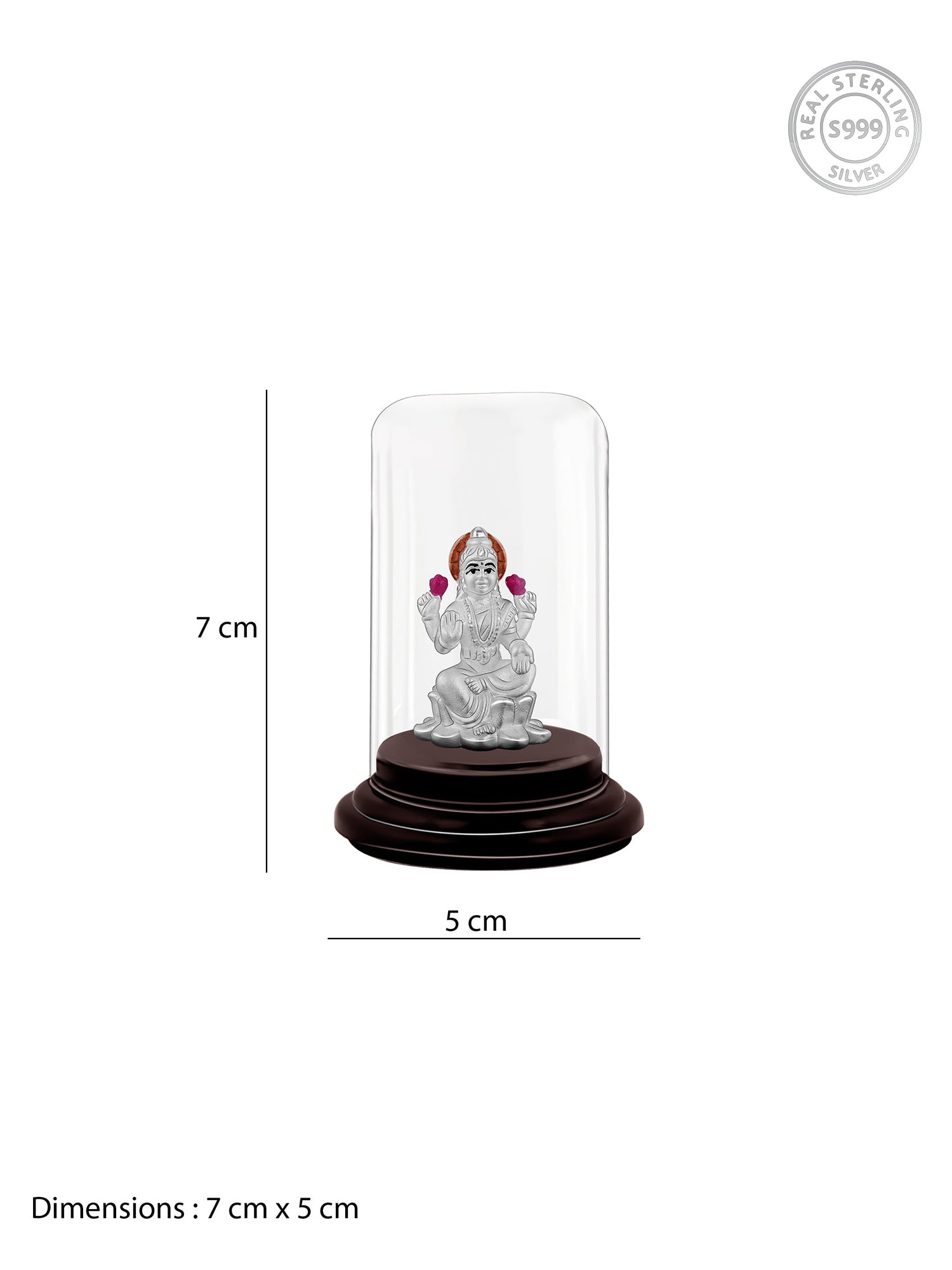 Silver Sowbhagya Lakshmi Idol
