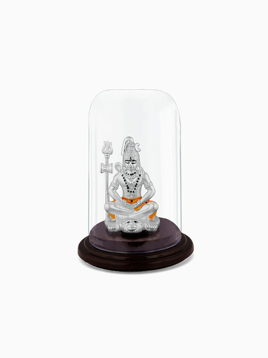 Silver Mahadeva Idol