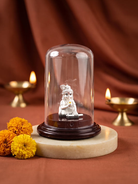 Silver Gopala Idol