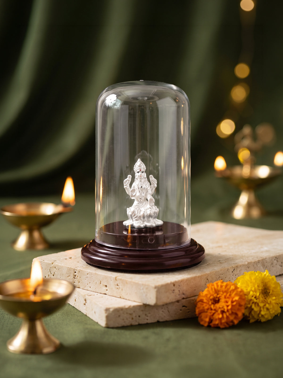 Silver Shubha Lakshmi Idol