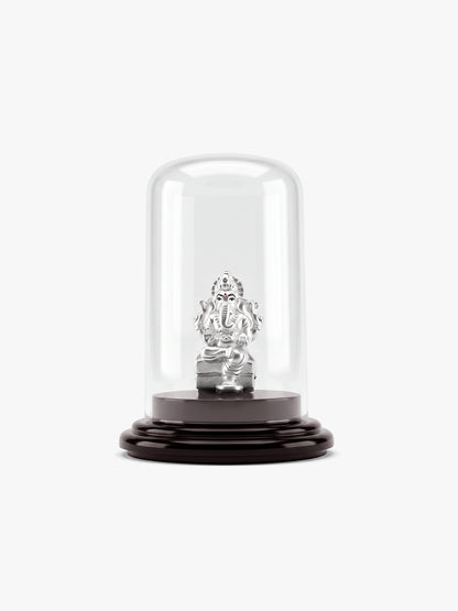 Silver Siddhidata Ganesha Idol