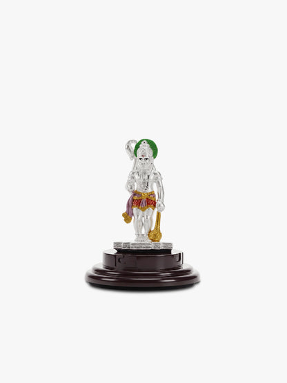 Silver Sankatmochan Hanuman Idol