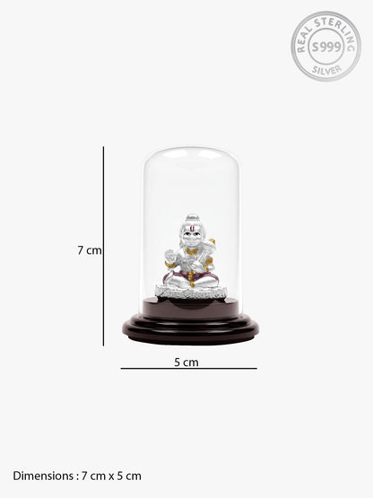 Silver Shri Hanuman Idol