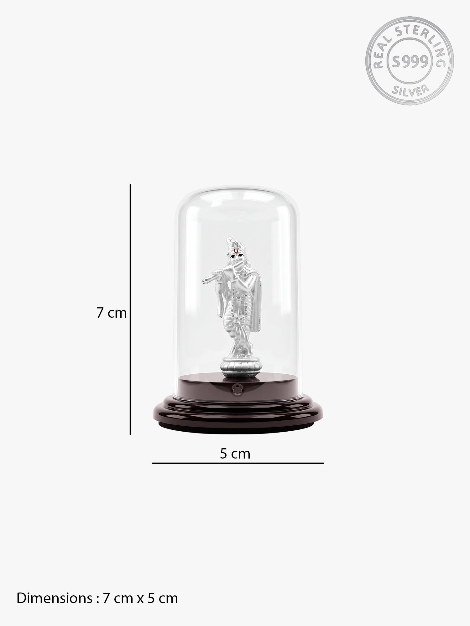 Silver Muralidhar Krishna Idol