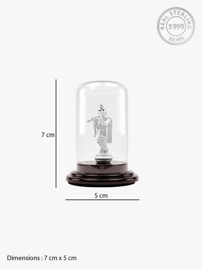 Silver Muralidhar Krishna Idol