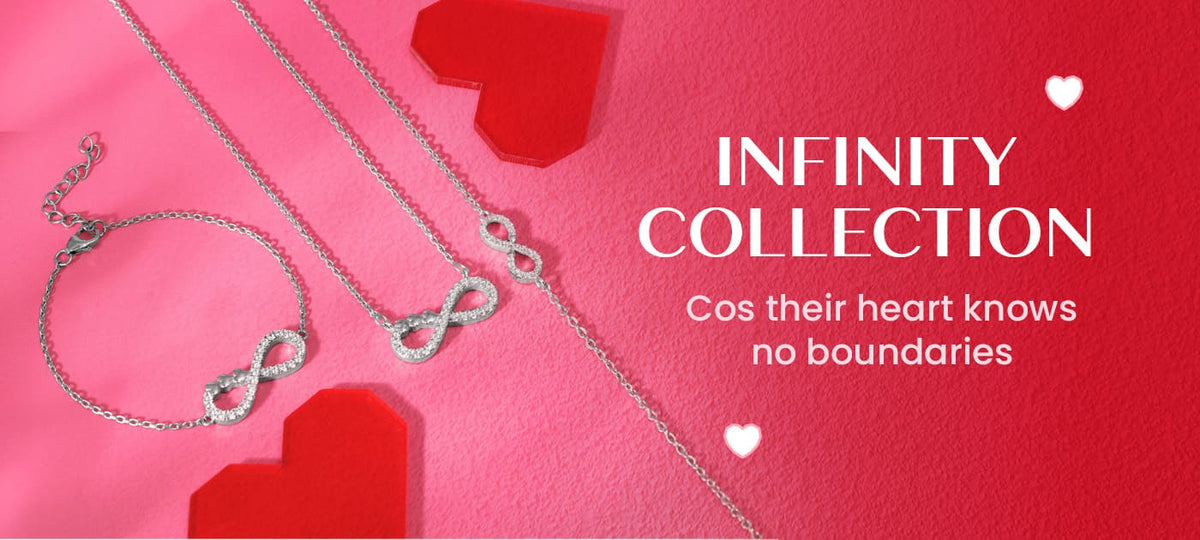 Latest Infinity Jewellery Collection Designs Online – GIVA