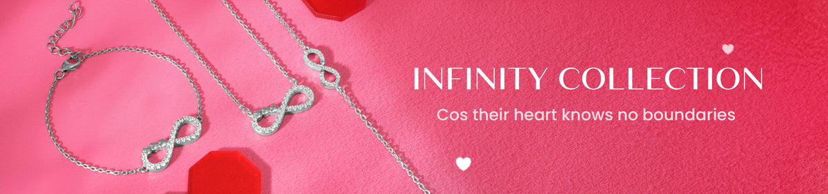Latest Infinity Jewellery Collection Designs Online – GIVA