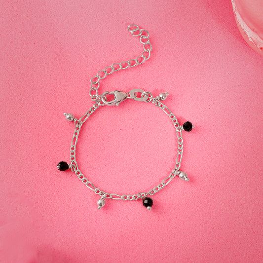 Silver Dua Kids Anklet Pair (0 - 1 Years)