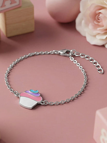 Silver Sugar Pop Kids Bracelet (2 - 8 Years)