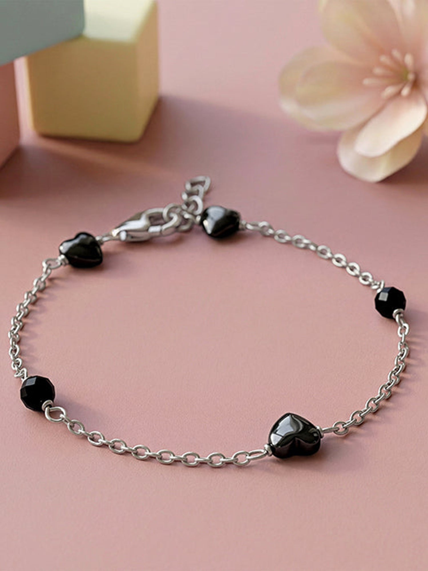 Silver Sweet Beads Kids Bracelet (0 - 2 Years)