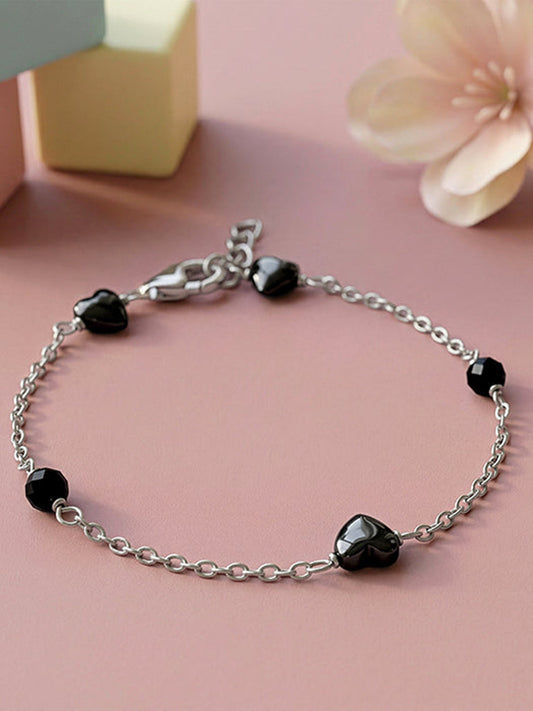 Silver Sweet Beads Kids Bracelet (0 - 2 Years)