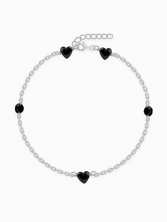 Silver Sweet Beads Kids Bracelet (2 - 8 Years)
