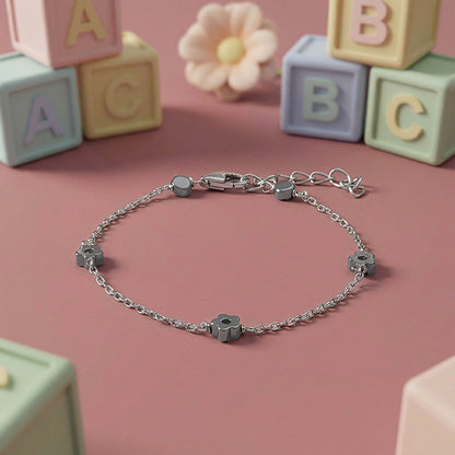 Silver Mini Meadow Kids Bracelet (2 - 8 Years)