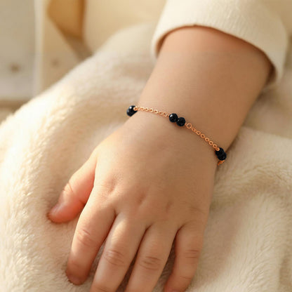 Rose Gold Starry Dot Kids Bracelet (0 - 2 Years)