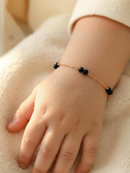 Rose Gold Starry Dot Kids Bracelet (0 - 2 Years)