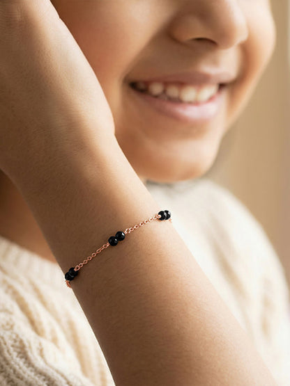 Rose Gold Starry Dot Kids Bracelet (2 - 8 Years)