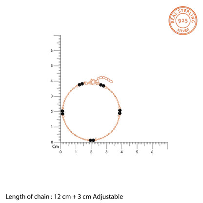 Rose Gold Starry Dot Kids Bracelet (2 - 8 Years)