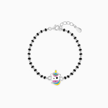 Silver Unicorn Winks Bracelet Rakhi (0 - 2 Years)