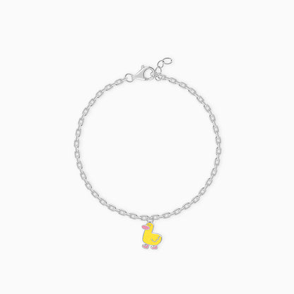Silver Duckling Kids Bracelet (0 - 2 Years)