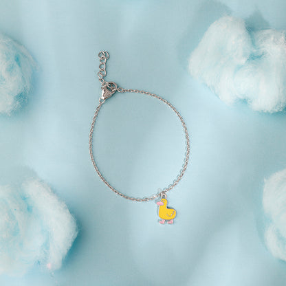 Silver Duckling Kids Bracelet (2 - 8 Years)