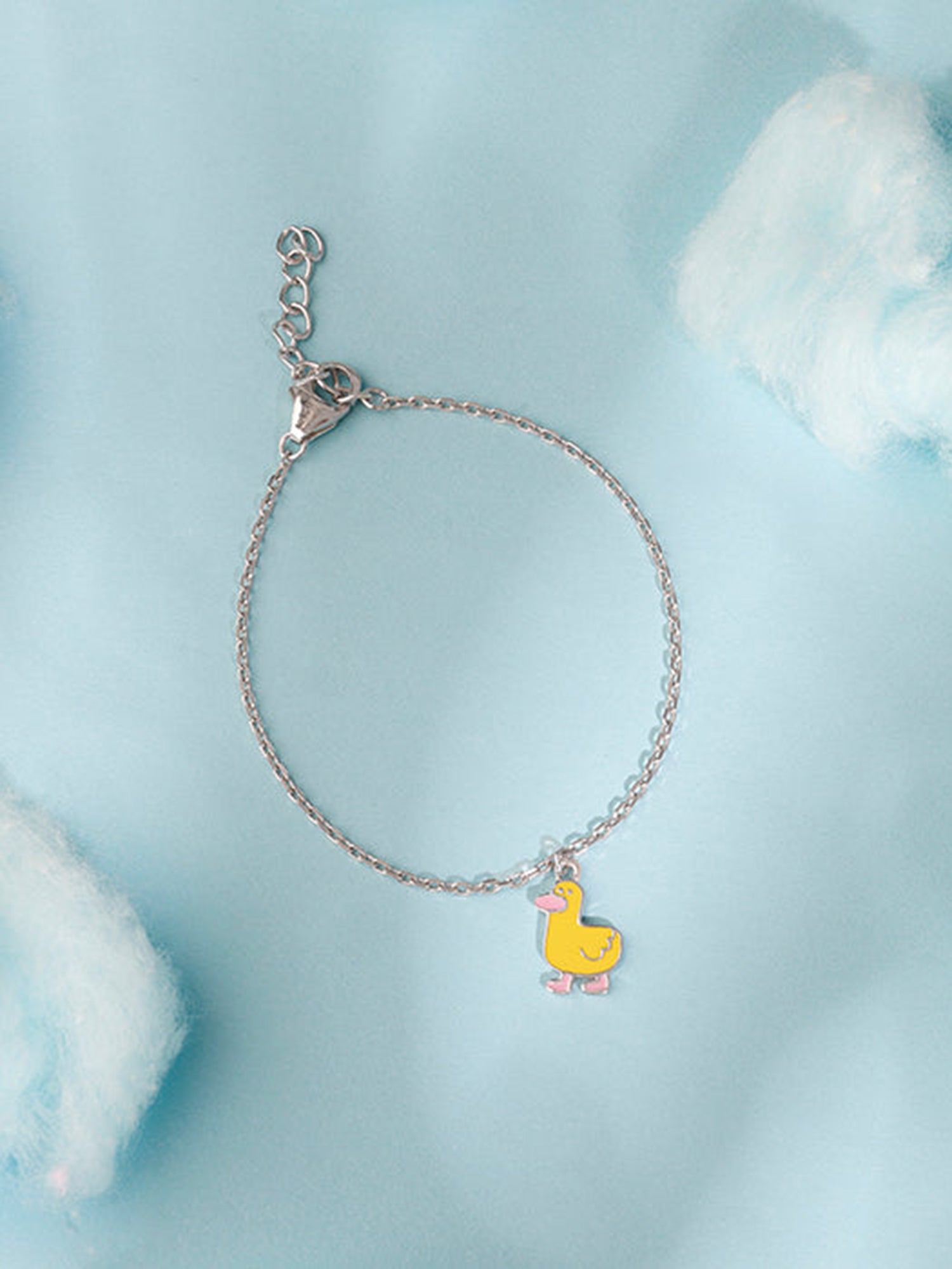 Silver Duckling Kids Bracelet