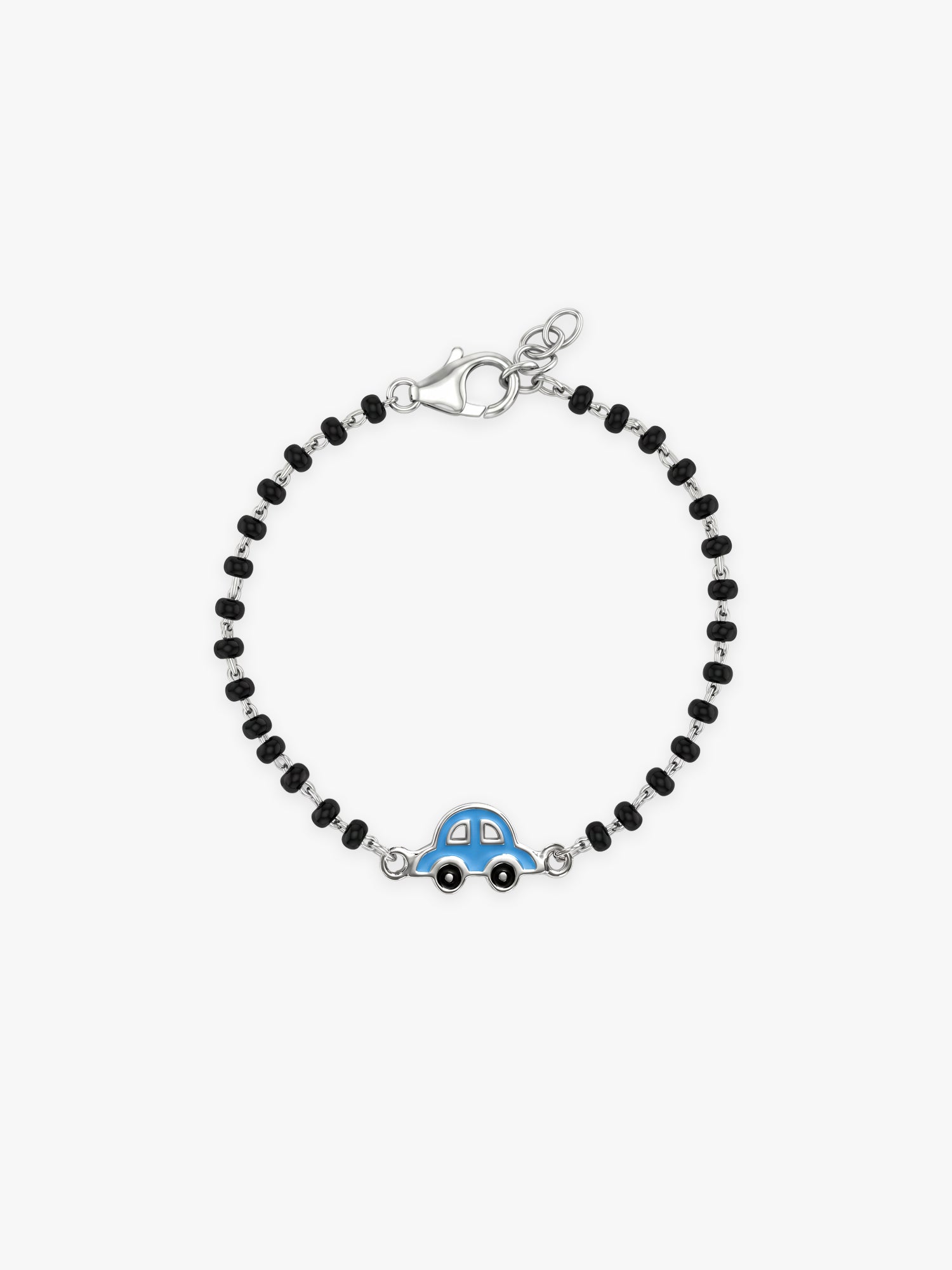 Silver Lil' Racer Kids Bracelet