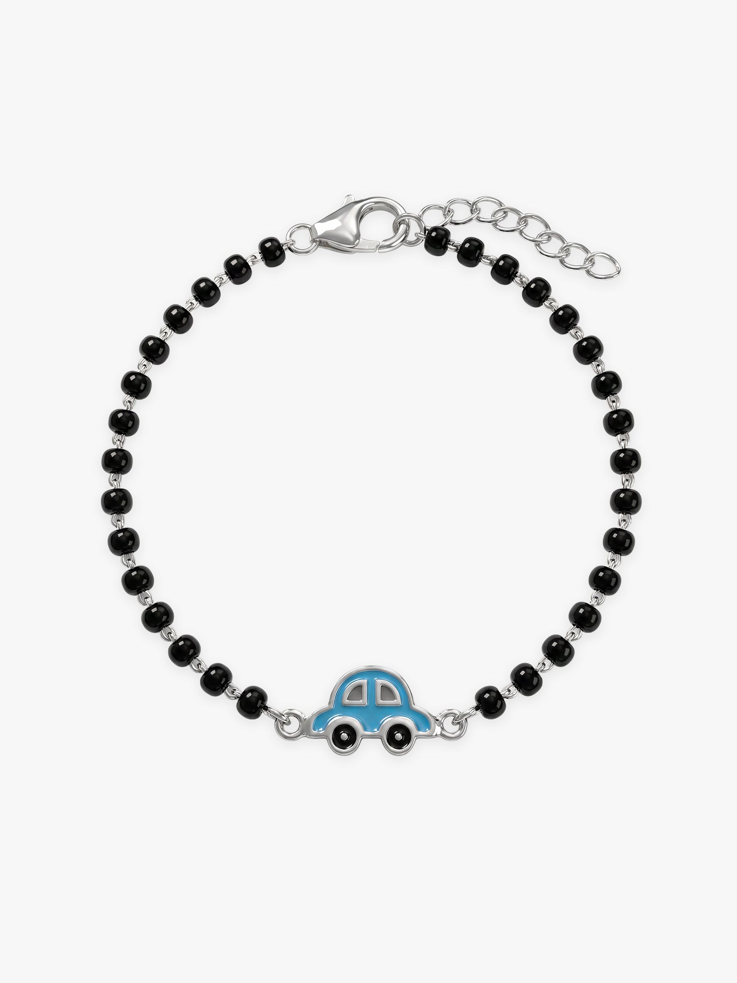 Silver Lil' Racer Kids Bracelet