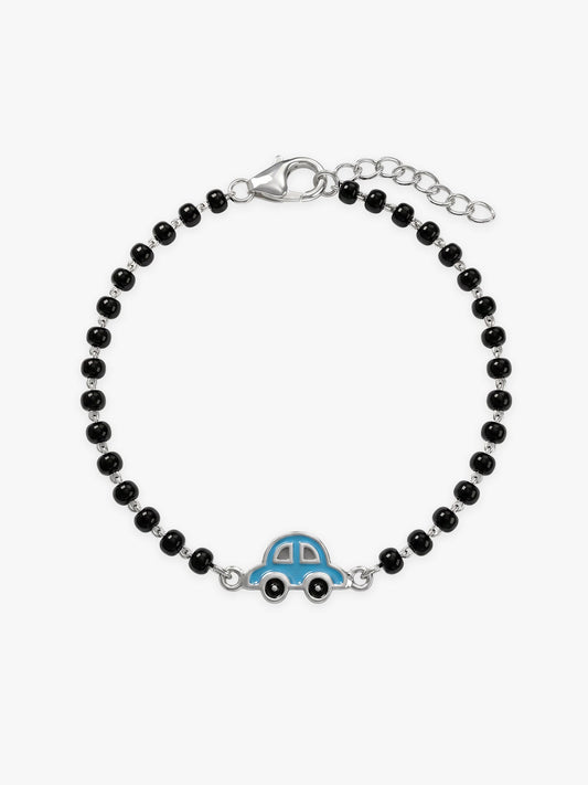 Silver Lil' Racer Kids Bracelet