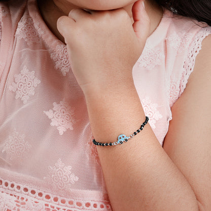 Silver Lil' Racer Kids Bracelet (2 - 8 Years)