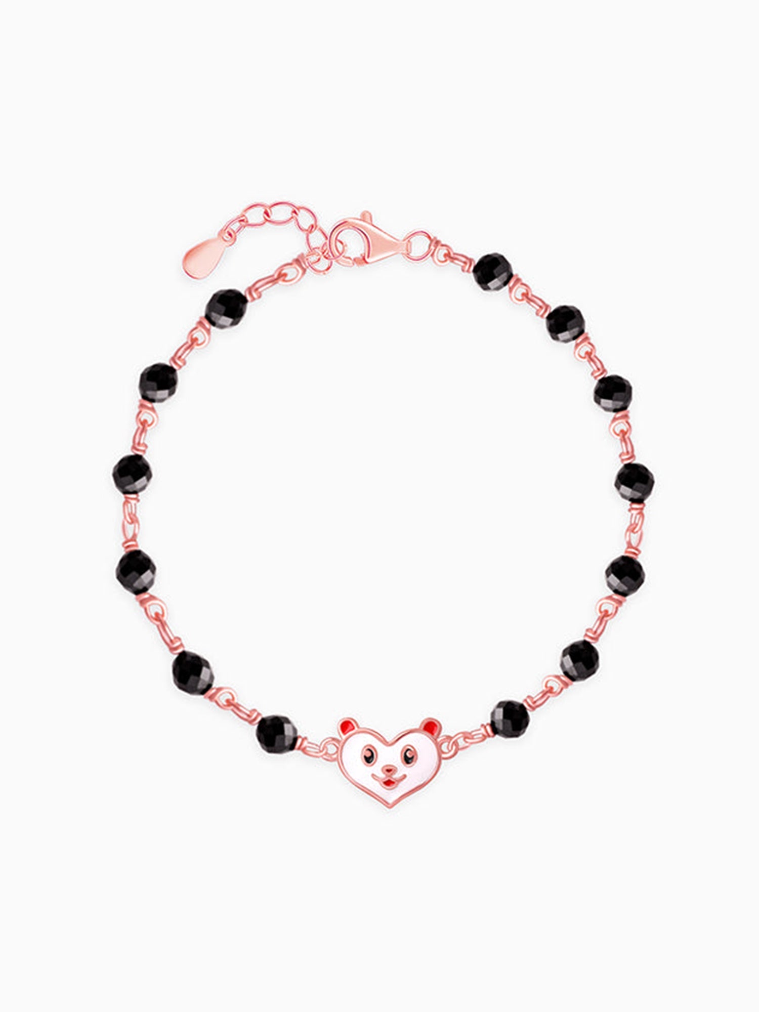 Rose Gold Cute Nazariya Boo Kids Bracelet