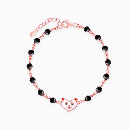 Rose Gold Cute Nazariya Boo Kids Bracelet (2 - 8Years)