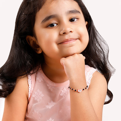 Rose Gold Cute Nazariya Boo Kids Bracelet (2 - 8Years)