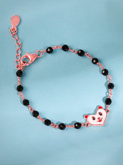 Rose Gold Cute Nazariya Boo Kids Bracelet