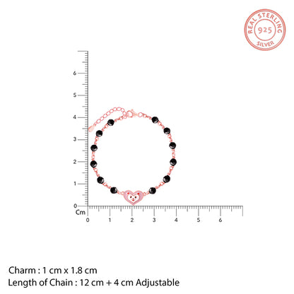 Rose Gold Nazariya Boo Kids Bracelet (0 - 2Years)