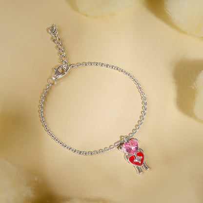 Silver Love Her Kids Bracelet (2 - 8 Years)