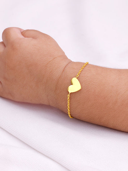 Golden Heartbeat Kids Bracelet