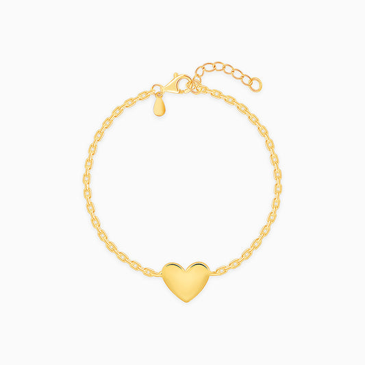 Golden Heartbeat Kids Bracelet (2 - 8 Years)