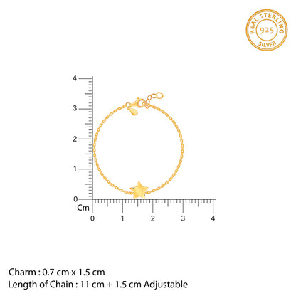 Golden Star Kids Bracelet (0 - 2 Years)