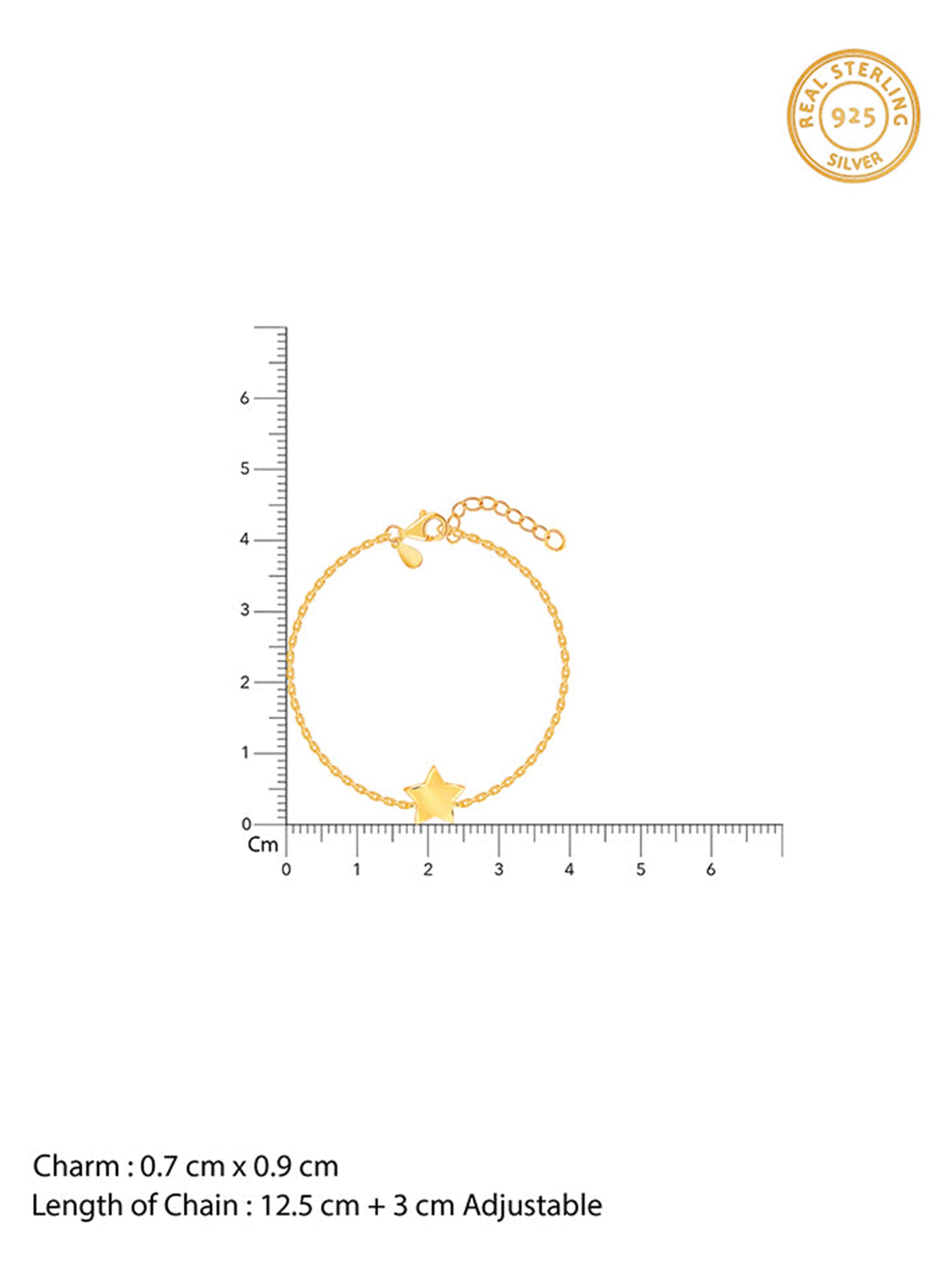 Golden Star Kids Bracelet