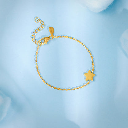 Golden Star Kids Bracelet (2 - 8 Years)