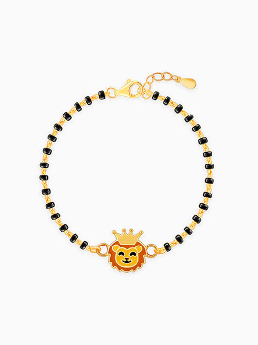 Golden Cub Bracelet Rakhi (0 - 2 Years)