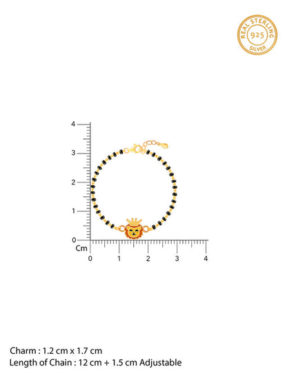Golden Cub Bracelet Rakhi (0 - 2 Years)