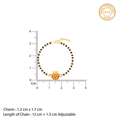 Golden Cub Bracelet Rakhi (0 - 2 Years)