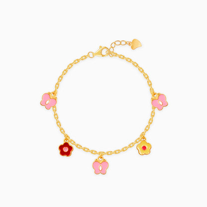 Golden Pookie Floral Kids Bracelet (0 - 2 Years)